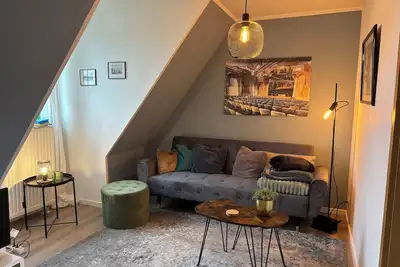 Image de Bel appartement meublé bleu et blanc pour 4 personnes