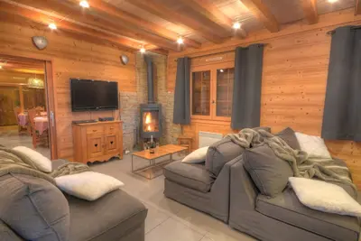 Image de Chalet cosy grand confort 8 chambres  8 salles d'eau, sauna, au pied des pistes