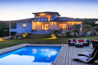 Image de Villa de rêve corse du sud piscine chauffée
