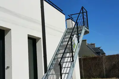 Image de Maison d'architecte construite en 2014, agrandie en 2023, Ă 50 m de la mer.