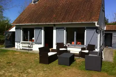 Image de Le jardin, les dunes, la campagne à la mer