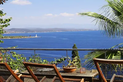 Image de Villa privée avec vue panoramique sur la mer