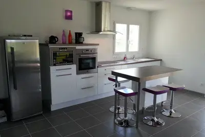 Image de Quiet modern house in Beaulieu (South Ardèche) 90 m2 3 bedrooms