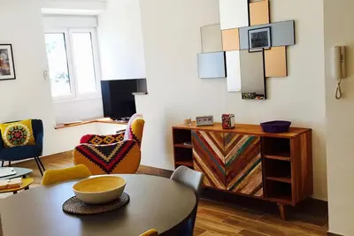 Image de Superbe appartement face à la mer avec balcon et climatisation