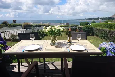 Image de Benodet, T2 3* plein sud, à l'entrée de l'Odet, mer à 50m, vue à couper le souffle