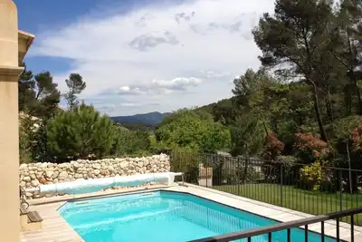 Image de Appartement en provence avec jardin et piscine
