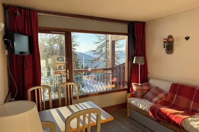 Image de Arcs1800 Ruitor  Piscine 4 pers balcon sud. Parking couvert! 150m  transarc