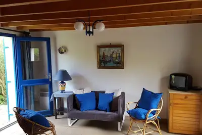 Image de Maison Bleue - Finistère Sud - 4 personnes tout proche de la plage et du port