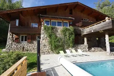 Image de Le Grand Chalet Serre Chevalier - 420 m2 - Piscine Ete - Sauna - Billard