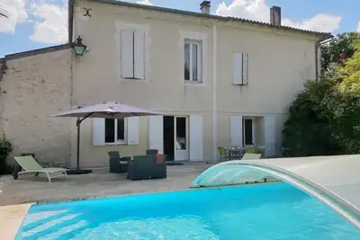 Image de Le Domaine Du Haut Preau-7 chambres-5 salles de bains, piscine, tennis, pétanque