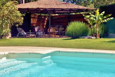 Image de Maison de 4 appartements 2 a 8 chambres Piscine Salle Commune Côte d'Azur