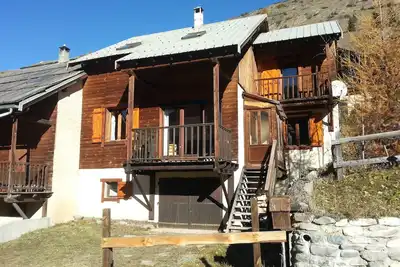Image de Chalet classé 3* plein sud 120 m² 9 pers ski alpin à 800 m+Ski de fond à 200m