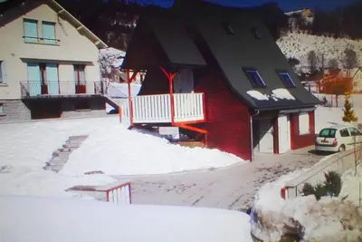 Image de Chalet''Le Chardon'' 67m2+20m2 location de 2 Ă 7 personnes avec option modulable