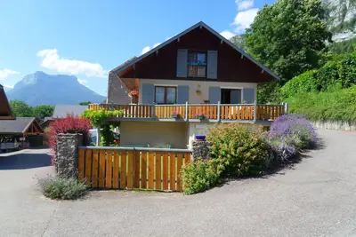 Image de Lac Annecy Maison, 100 m2, terrasse (60m2)  vue splendide montagne