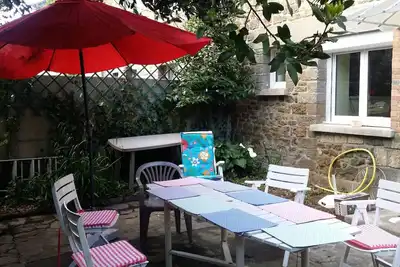 Image de Maison calme avec jardinet St-Malo plages et intramuros Ă pieds