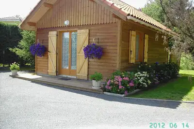 Image de Location Chalet Biscarrosse Classe 2 Etoiles dans parc clôturé