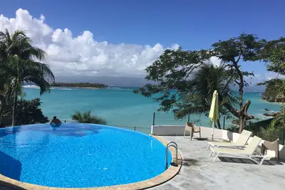 Image de Appartement au Rdc avec cour terrasse privée. Vue Mer; Climatisation;