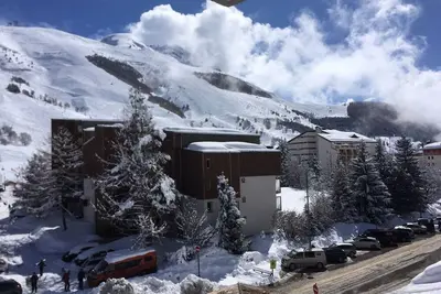 Image de Studio cabine au centre station des 2 alpes