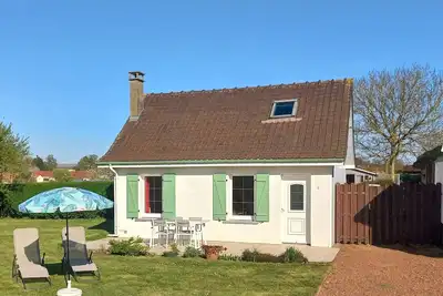 Image de Gîte contemporain : terrasse, jardin sécurisé, parking privé, Wifi, Tv (3 pers)