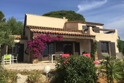 Villa Sainte Maxime, Magnifique Vue Mer, Proche Golf
