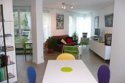 Image de appartement 63 m2 (2 chambres et 3 terrasses) à Givors