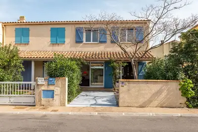 Image de Belle Villa C-Ville 120 m² classée 4**** clim, wifi 200 m plage100m commerce