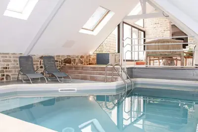 Image de Location maison Finistère sud piscine intérieure privée 7 pers max