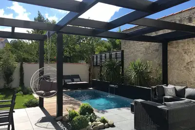 Image de Villa avec piscine à quelques minutes à pied de la plage du Vieux-Port