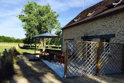 Image de Gite charmant et authentique (8 pers. ), proche de Tours. Piscine et nature