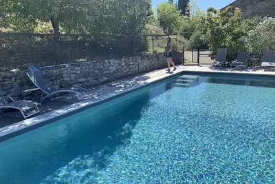 Image de Sud Ardèche à Balazuc, site classé, Gîte de charme et de caractère Les Faysses