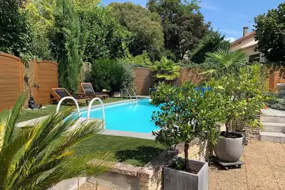 Image de Pour Deux Personnes Bel Appartement Lumineux 50m2 dans Maison Avec Piscine