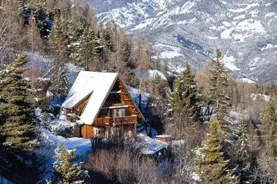 Image de Chalet 10\/12p à Pra-Loup 1580 -120m du télécabine