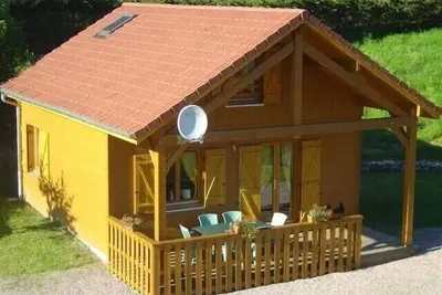 Image de Joli chalet au calme à 2min du lac, de la voie verte, 10min des pistes, fibre