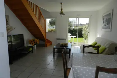 Image de Maison de vacances Ă Quiberon avec petit jardin et terrasse