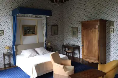 Image de Chambre bleue Le Château d'Asnières en Bessin - Omaha Beach