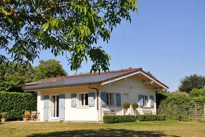 Image de Maison indépendante dans propriété avec vue sur le mont blanc.