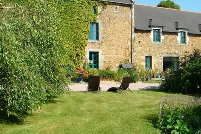 Image de belle demeure bretonne pleine de charme