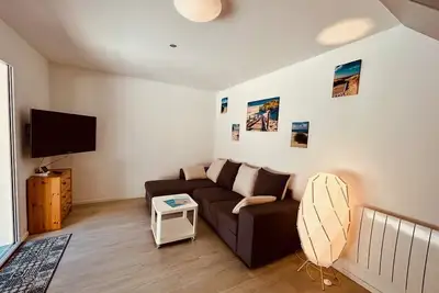 Image de Agréable pavillon mitoyen de type 3 dans une résidence avec piscine collective