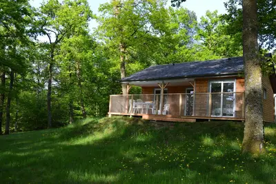 Image de Chalet \"Détente\" 48 m² in the heart of nature in Corrèze-Dordogne Valley