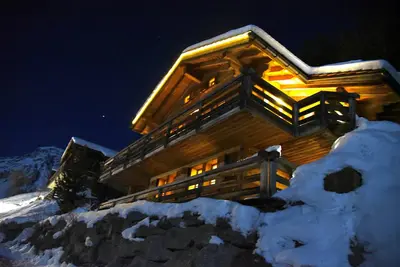 Image de Chalet Grimentz - Vue splendide (Weisshorn - 4506 m) et calme garanti