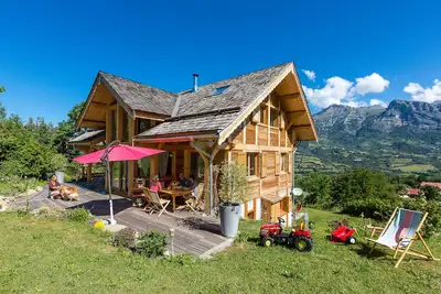 Image de mountain chalet. 3 * apartment of 35m² with terrace