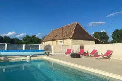 Image de Beau gîte au coeur de la campagne avec piscine privée clôturée