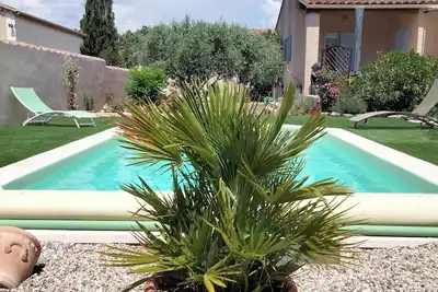 Image de Villa Paisible Avec Piscine Aux Pieds Du Luberon pour 6 personnes.