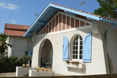 Image de Hossegor plage, Maison des années 30, entre lac et Ocean, à 150 m de la plage