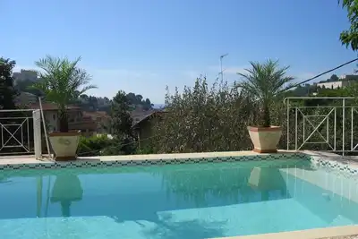 Image de Villa de standing avec piscine Ă Menton