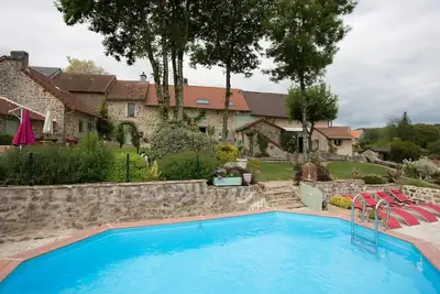 Image de Maisons d'hôtes avec piscine 3 chs capacité 6 personnes voir les détails