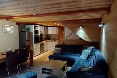 Image de Duplex de charme plein sud pour 10 personnes skis aux pieds