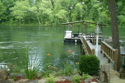 Image de routier sur la rivière Little Red River - Heber Springs, Ar