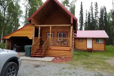 Image de Chalet confortable dans les bois - Amis et familles bienvenus!