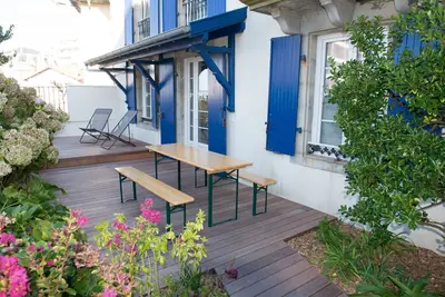 Image de Biarritz, marchez jusqu'à la plage! Joli chalet au-dessus de la Côte des Basques